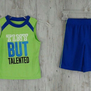 ❤❤❤Tiny But Talented Healthtex Boys 2 Pc Short Set